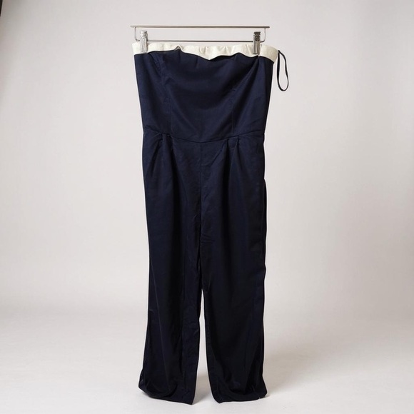 Gorgeous  Navy blue and white jumpsuit - Picture 1 of 9